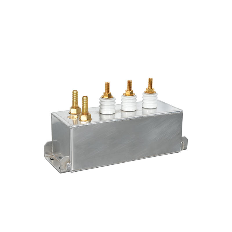 1,5 kV 4000KVar 1000Hz Indukcia vykurovacia voda chladenie kondenzátora